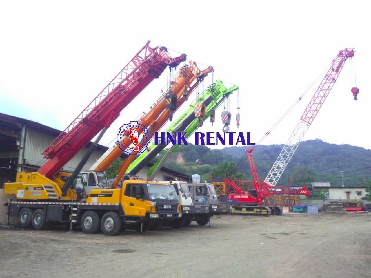 Sewa Telescopic Truck Crane Cilegon